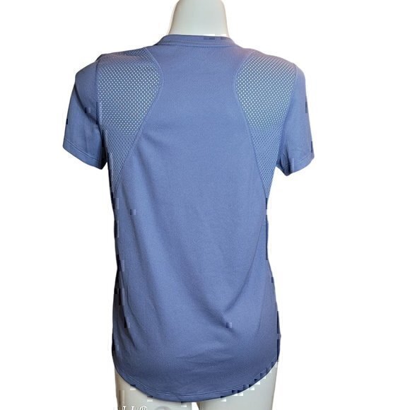 Nike Dri-Fit Shirt Top Running M Breathe - Picture 3 of 5